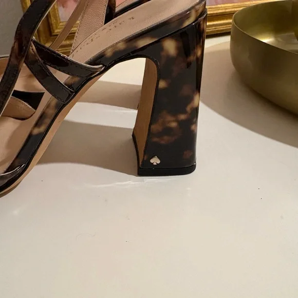 Kate Spade Tortoise Women's Heels - Picture 4 of 7